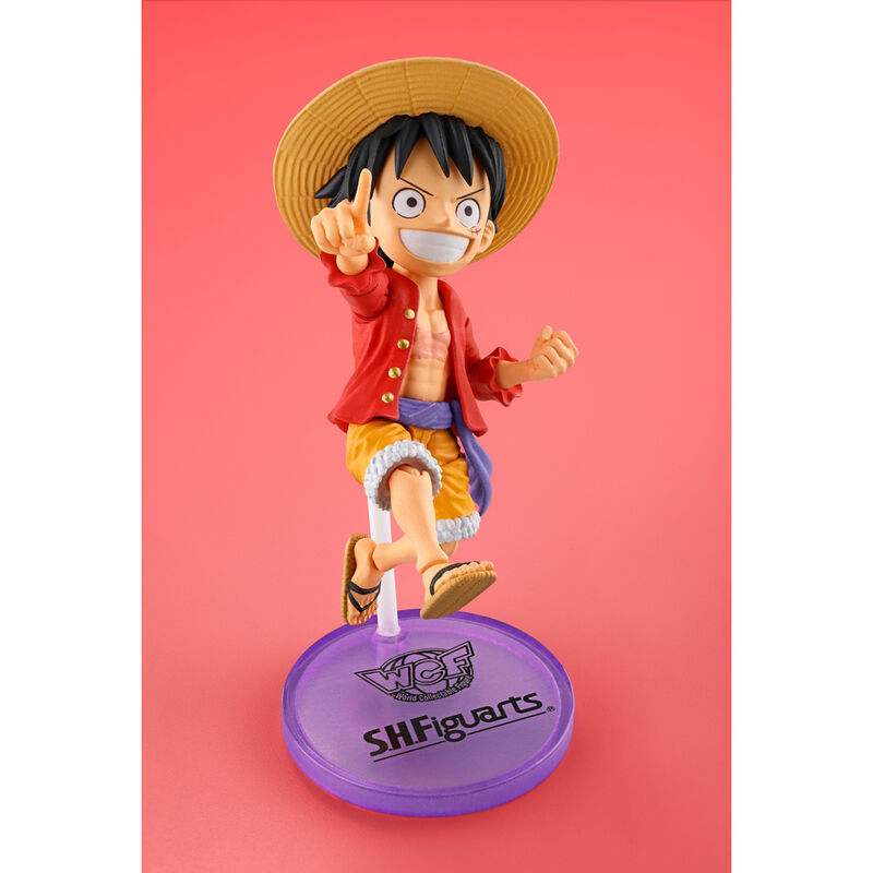 One Piece Monkey D. Luffy World Collectable S.H Figuarts Figura 7,5cm