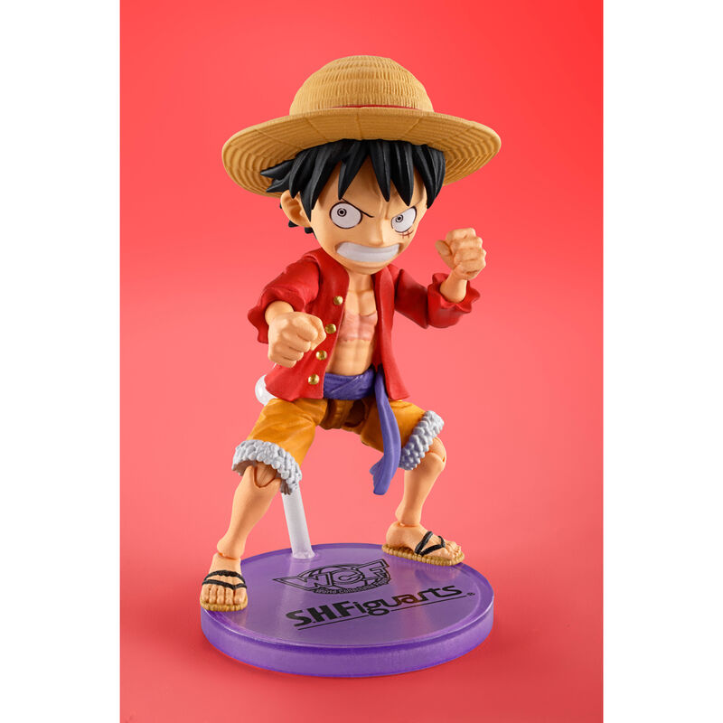 One Piece Monkey D. Luffy World Collectable S.H Figuarts Figura 7,5cm