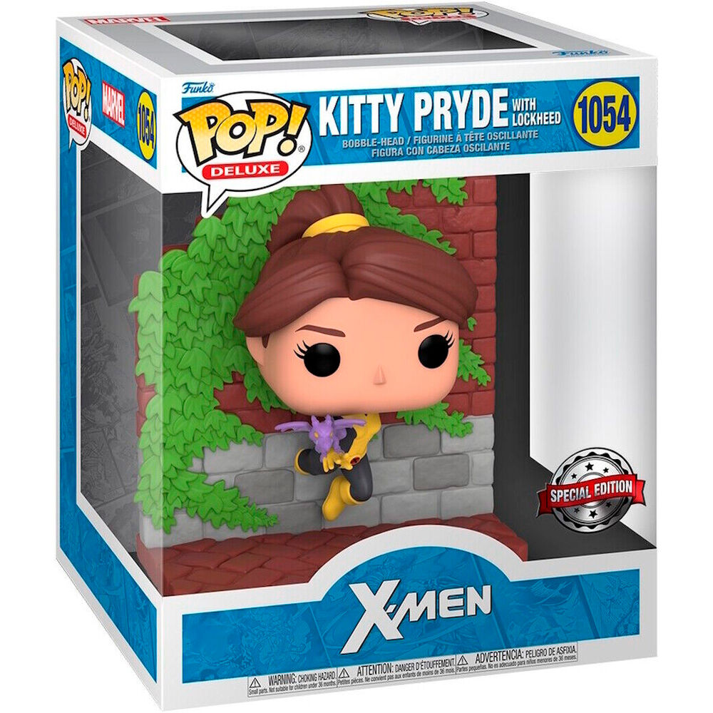 Funko POP!Deluxe Marvel X-Men Kitty Pryde with Lockheed Exclusive