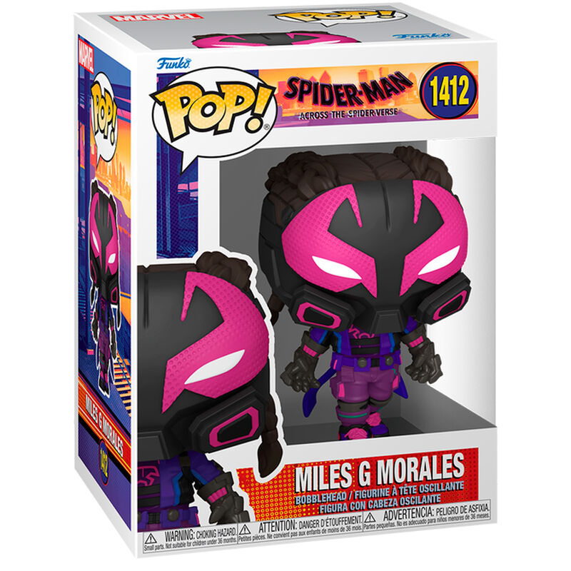 Funko POP!Marvel Spiderman Across the Spider-Verse Miles G Morales