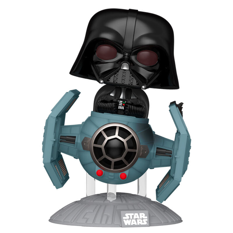 Funko POP! Deluxe Star Wars Darth Vader with Tie Advanced Starfighter