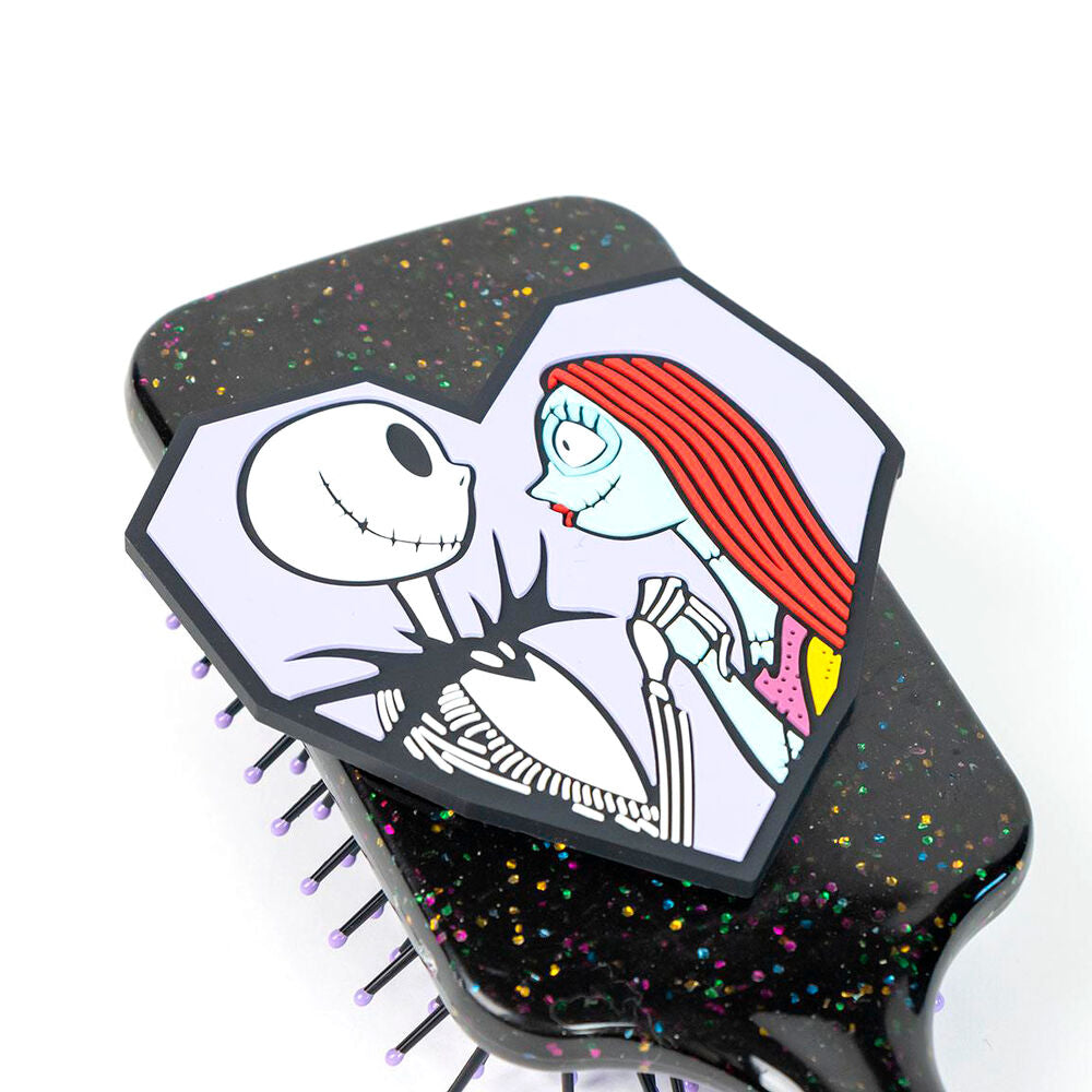 Disney Nightmare Before Christmas Jack & Sally Escova de Cabelo