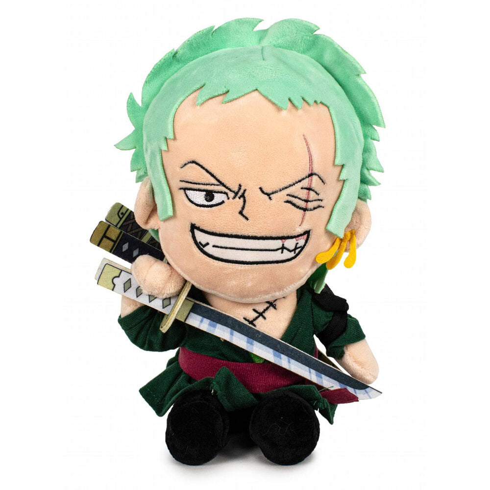 One Piece Roronoa Zoro Peluche 25cm