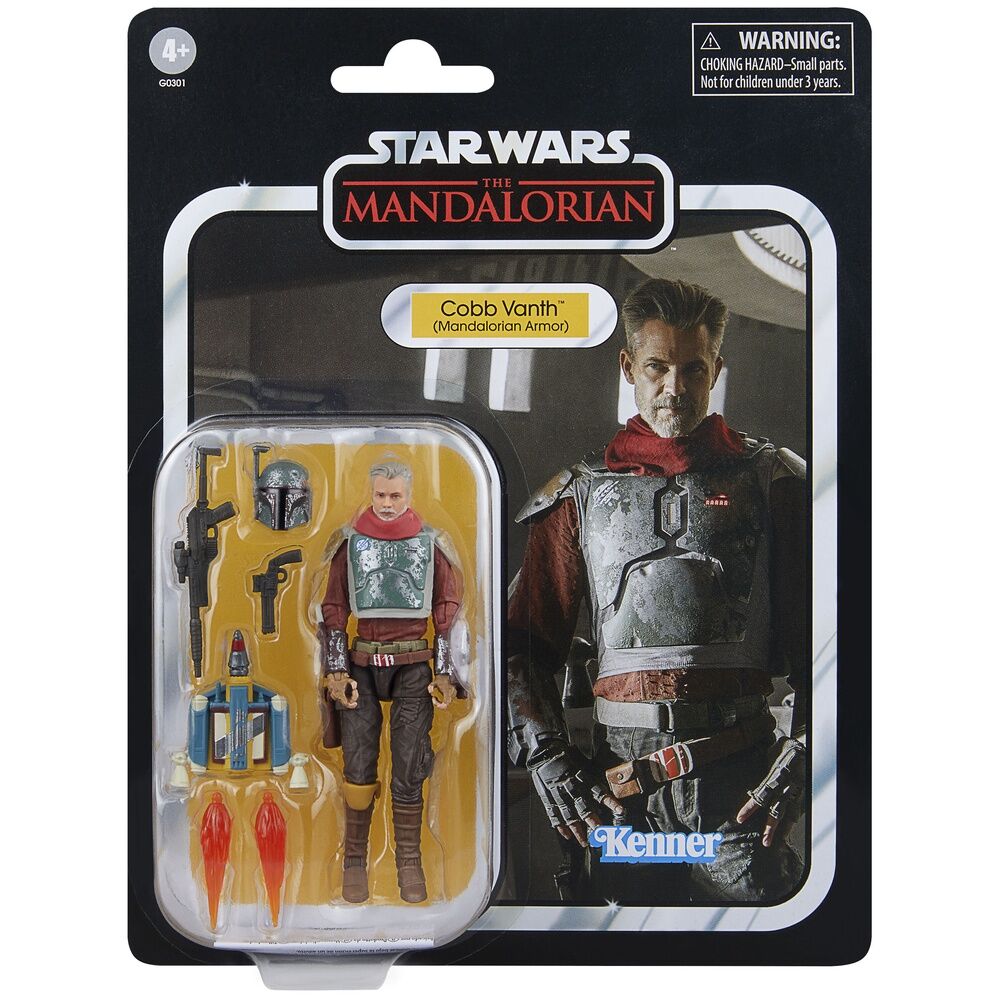 Star Wars The Mandalorian Cobb Vanth Mandalorian Armor Figura 9,5cm