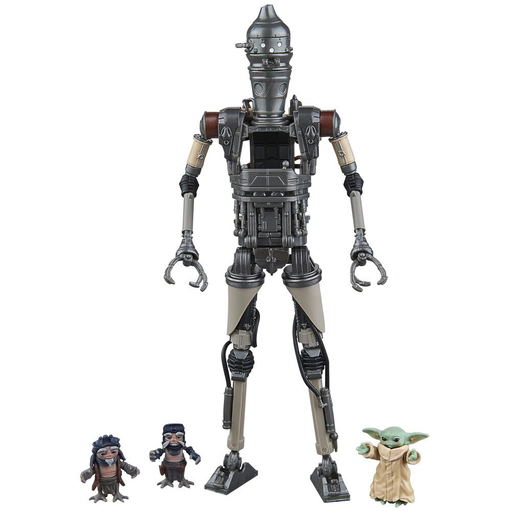 Star Wars The Mandalorian IG-12 & Grogu set Figuras 15cm