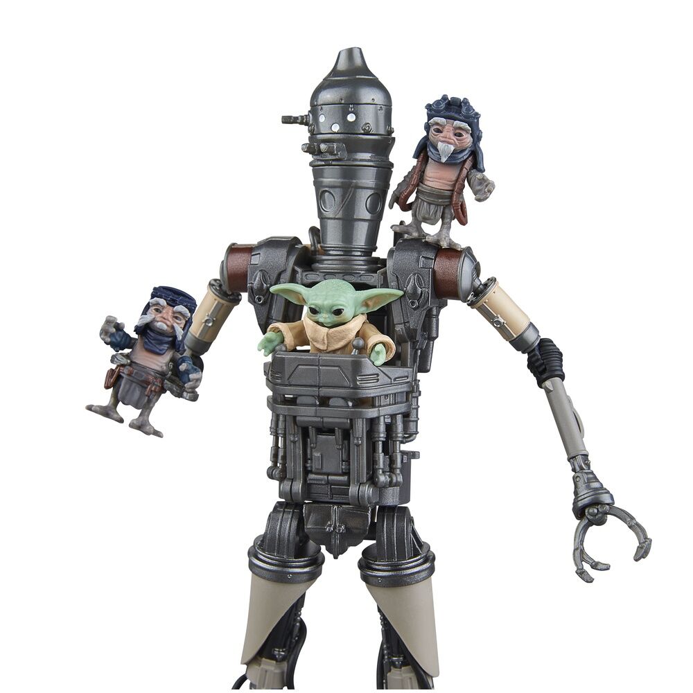Star Wars The Mandalorian IG-12 & Grogu set Figuras 15cm