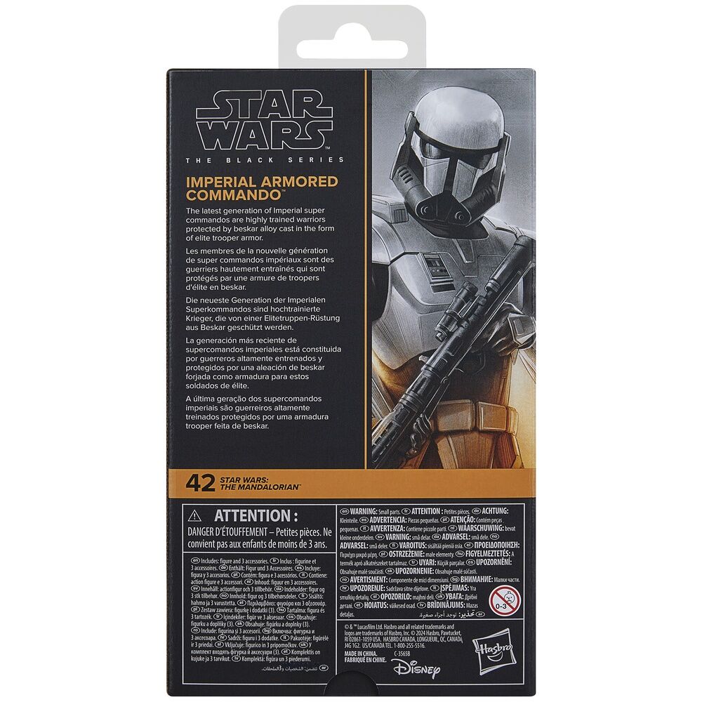 Star Wars The Mandalorian Imperial Armored Commando Figura 15cm