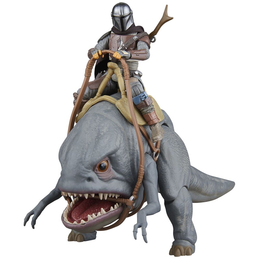 Star Wars The Mandalorian - Blurrg & Mandalorian set 2 Figuras 9,5cm
