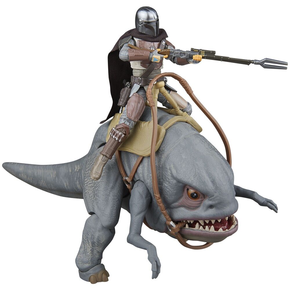 Star Wars The Mandalorian - Blurrg & Mandalorian set 2 Figuras 9,5cm