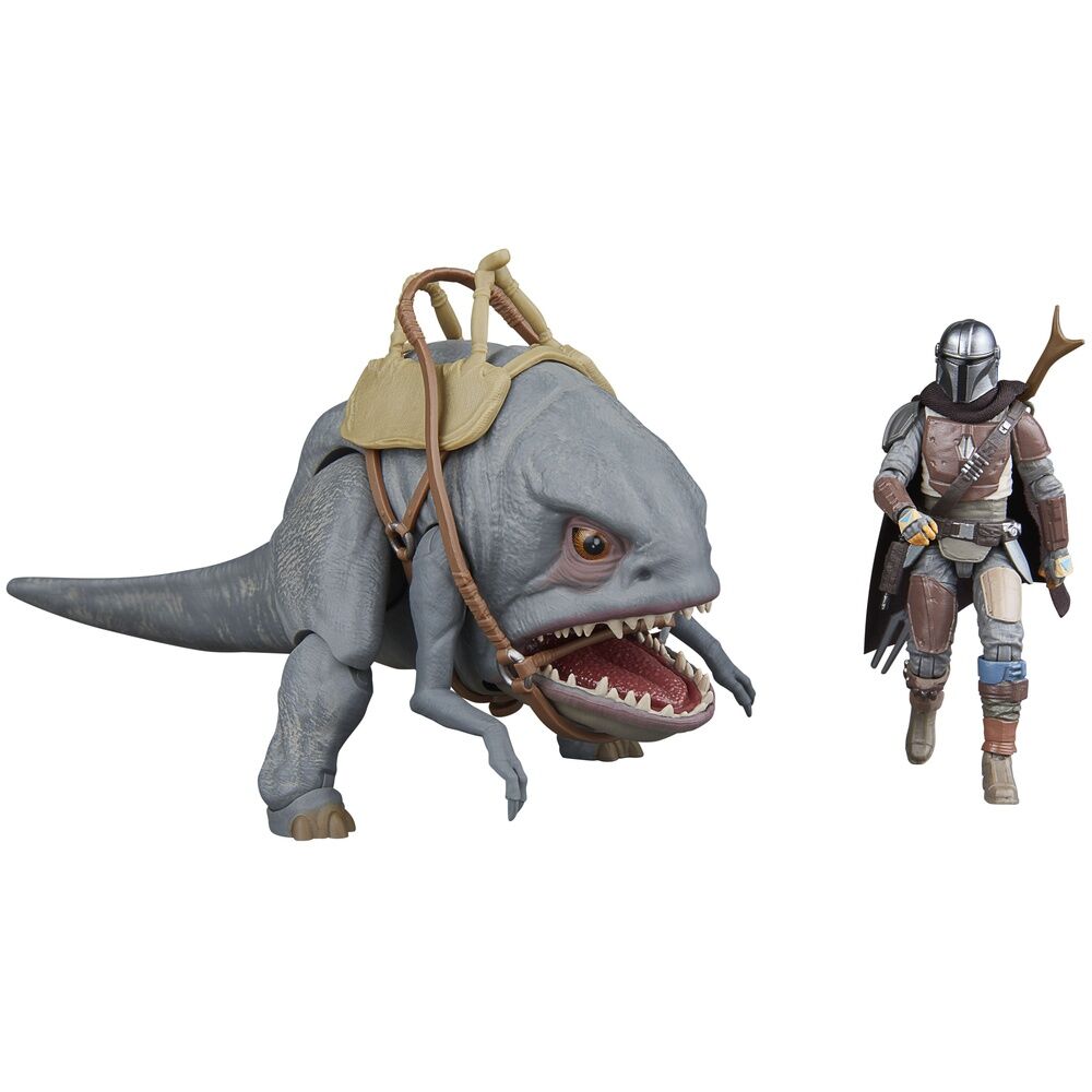 Star Wars The Mandalorian - Blurrg & Mandalorian set 2 Figuras 9,5cm