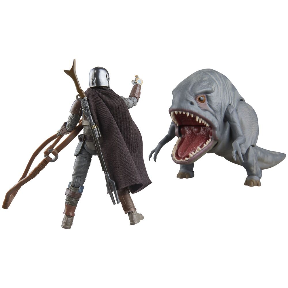 Star Wars The Mandalorian - Blurrg & Mandalorian set 2 Figuras 9,5cm