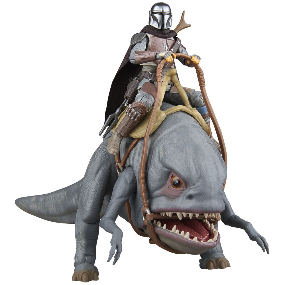 Star Wars The Mandalorian - Blurrg & Mandalorian set 2 Figuras 9,5cm