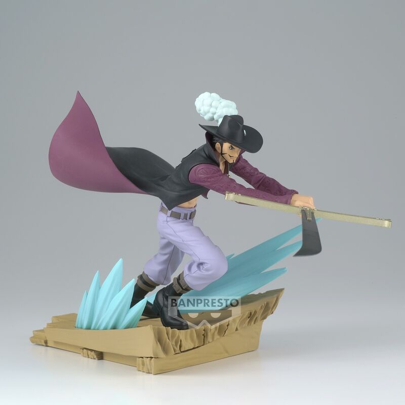 One Piece Senkozekkei Dracule Mihawk Figura 12cm