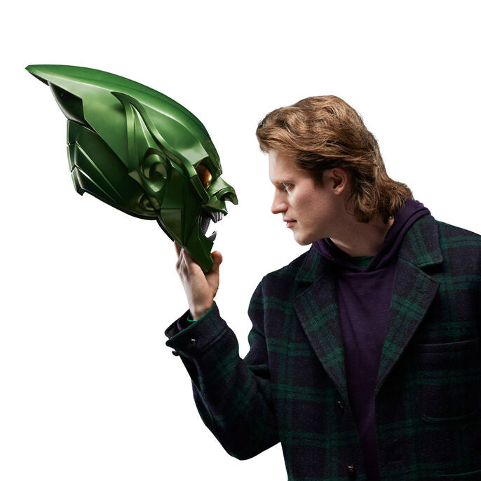 Marvel Spider-Man: No Way Home Green Goblin Premium Roleplay Capacete
