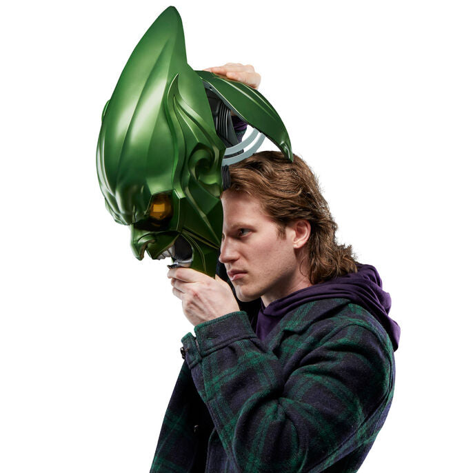 Marvel Spider-Man: No Way Home Green Goblin Premium Roleplay Capacete