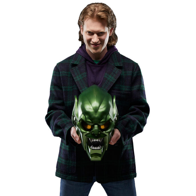 Marvel Spider-Man: No Way Home Green Goblin Premium Roleplay Capacete