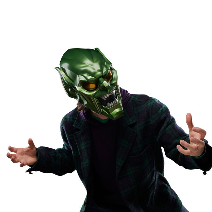 Marvel Spider-Man: No Way Home Green Goblin Premium Roleplay Capacete