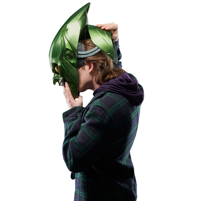 Marvel Spider-Man: No Way Home Green Goblin Premium Roleplay Capacete