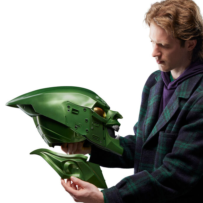 Marvel Spider-Man: No Way Home Green Goblin Premium Roleplay Capacete
