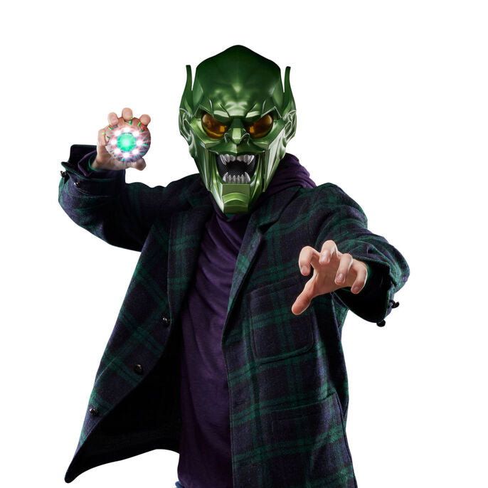 Marvel Spider-Man: No Way Home Green Goblin Premium Roleplay Capacete