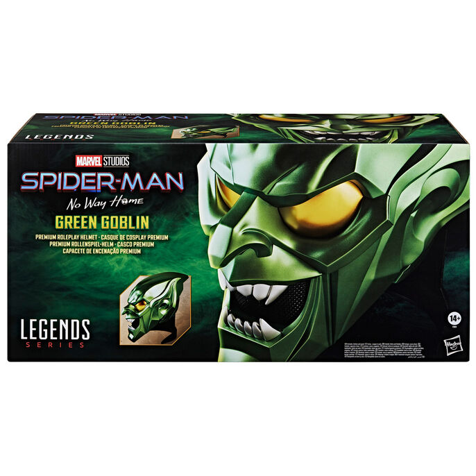 Marvel Spider-Man: No Way Home Green Goblin Premium Roleplay Capacete