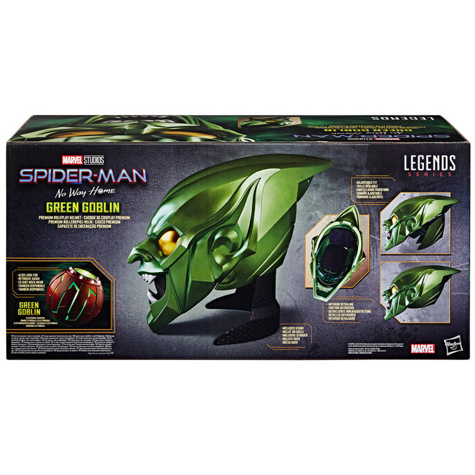 Marvel Spider-Man: No Way Home Green Goblin Premium Roleplay Capacete