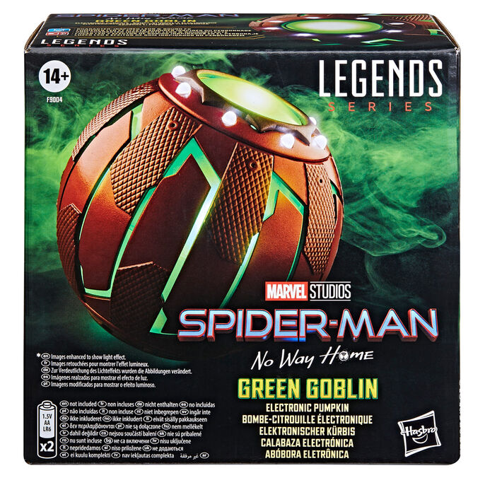 Marvel Spider-Man: No Way Home Green Goblin Abóbora Eletrónica