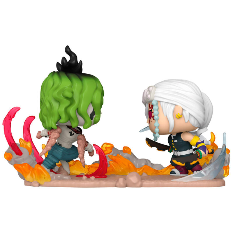 Funko POP!Moments Demon Slayer Kimetsu no Yaiba Tengen VS Gyutaro