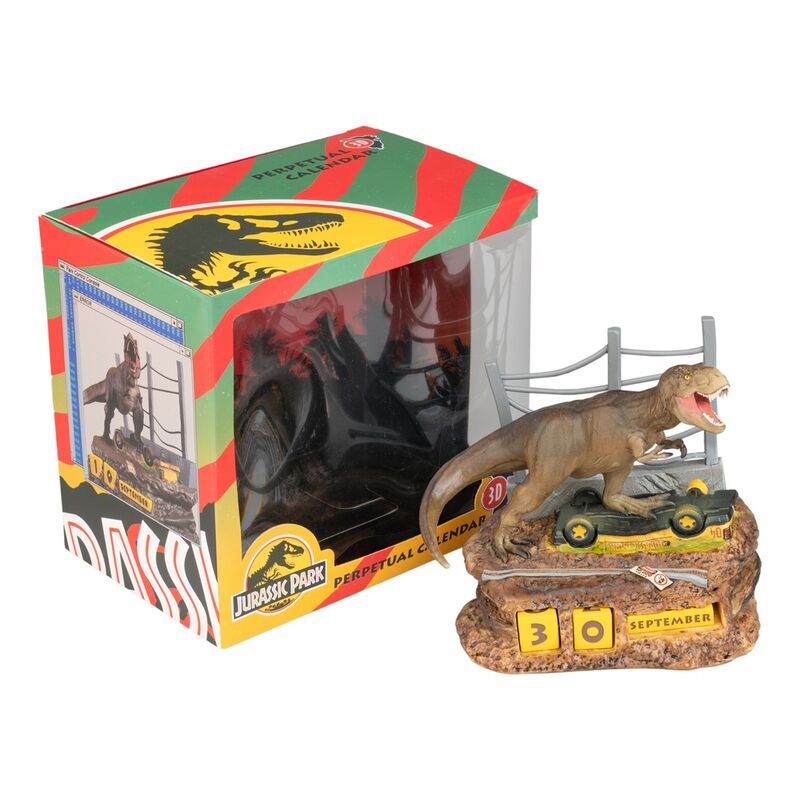 Jurassic Park 3D Calendário perpétuo