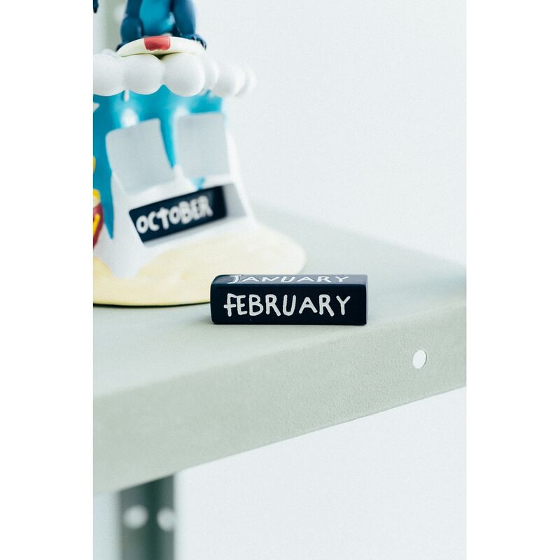 Disney Stitch Surfer 3D Calendário perpétuo