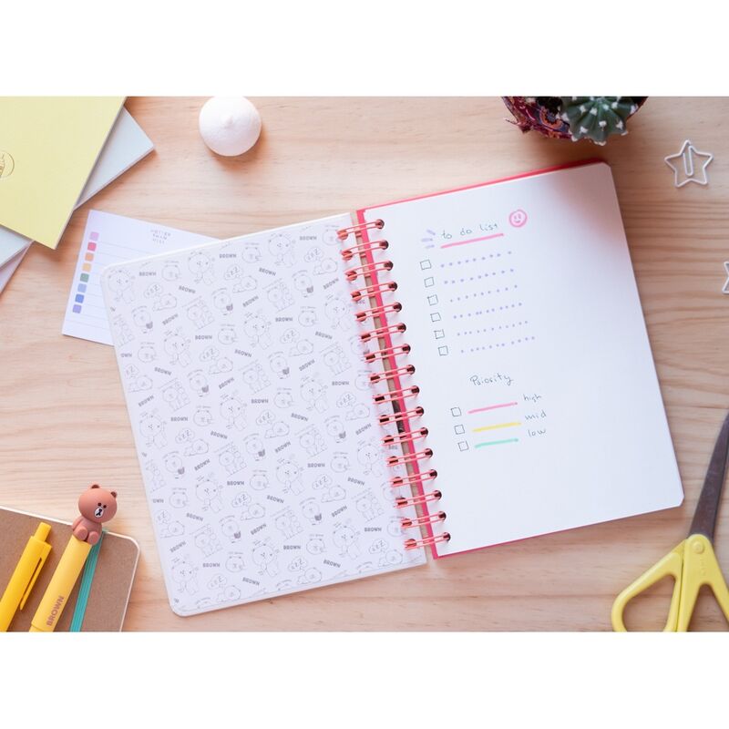 Line Friends A5 Caderno
