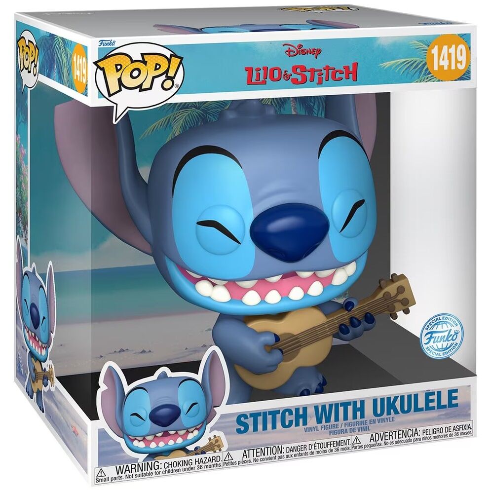 Funko POP!Disney Stitch Ukelele Exclusive 25cm