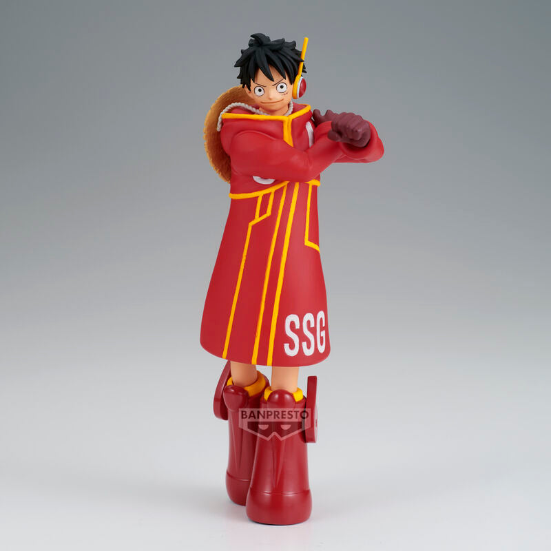 One Piece Monkey D Luffy Egghead The Shukko Figura 14cm