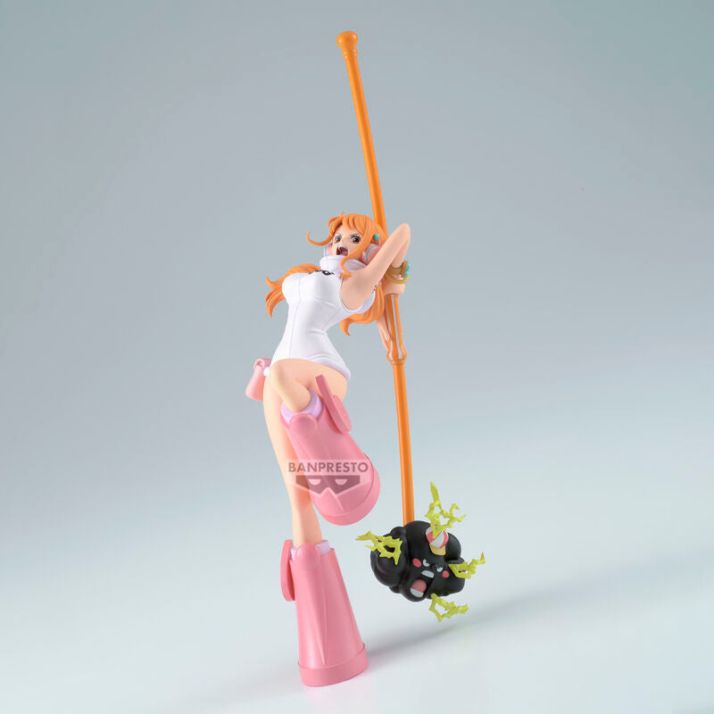 One Piece Nami Battle Record Figura 15cm