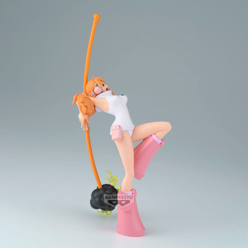 One Piece Nami Battle Record Figura 15cm