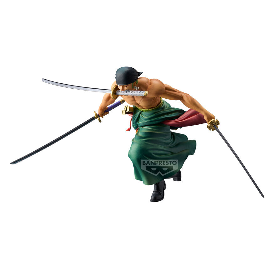 One Piece Roronoa Zoro Grandista Figura 23cm
