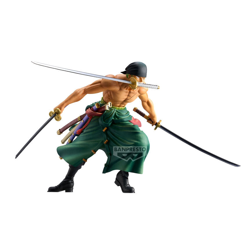 One Piece Roronoa Zoro Grandista Figura 23cm