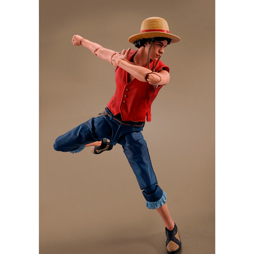 One Piece Netflix Series Monkey D. Luffy S.H. Figuarts Figura 14,5cm