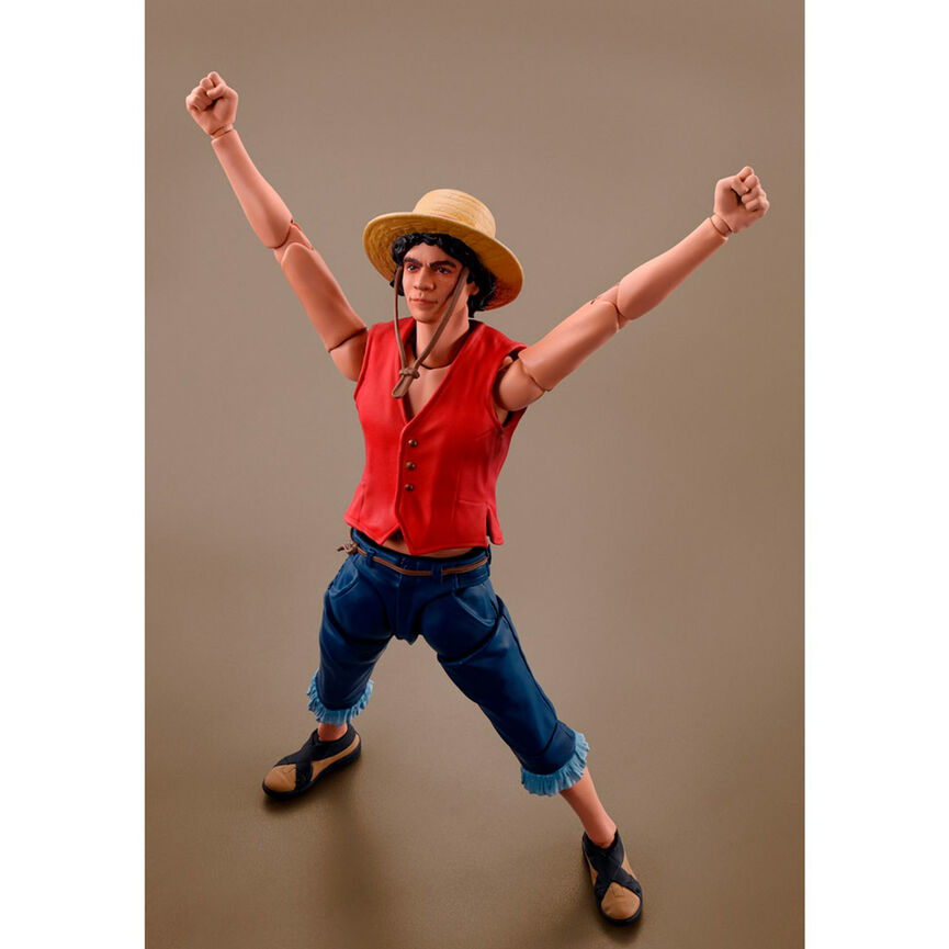 One Piece Netflix Series Monkey D. Luffy S.H. Figuarts Figura 14,5cm