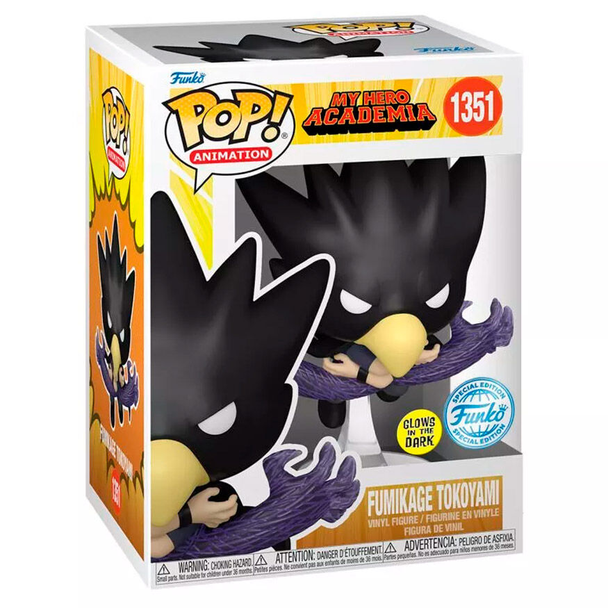 Funko POP!My Hero Academia Fumikage Tokoyami Exclusive