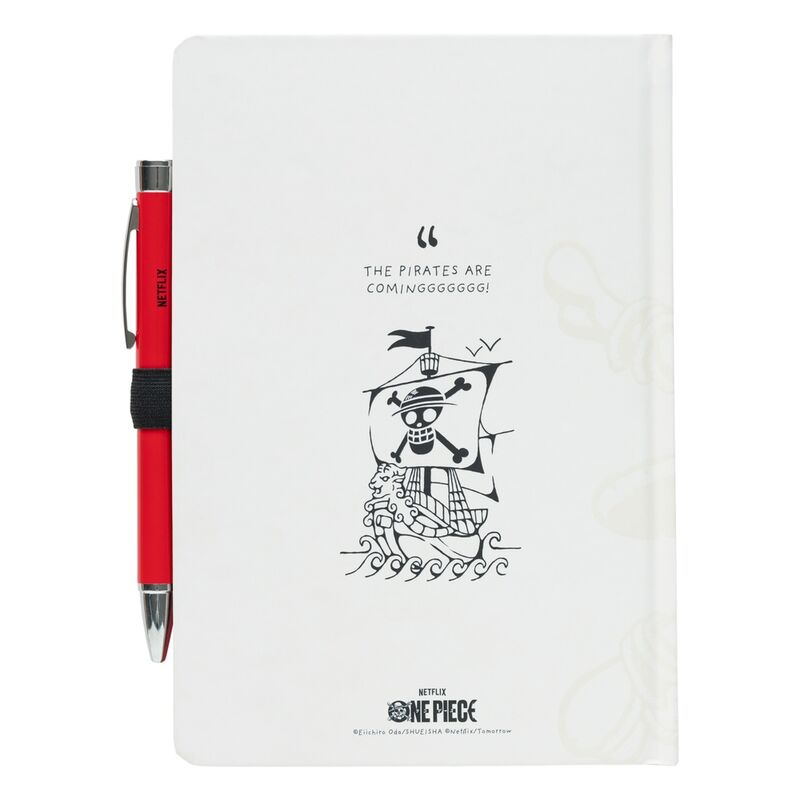 One Piece A5 premium Caderno + projector Caneta