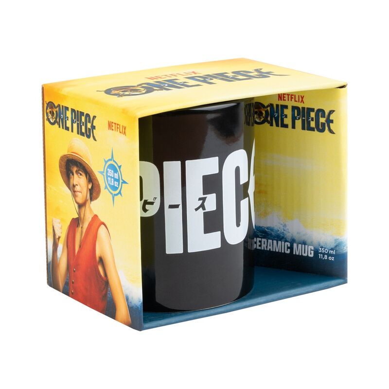 One Piece Logo Caneca 350ml