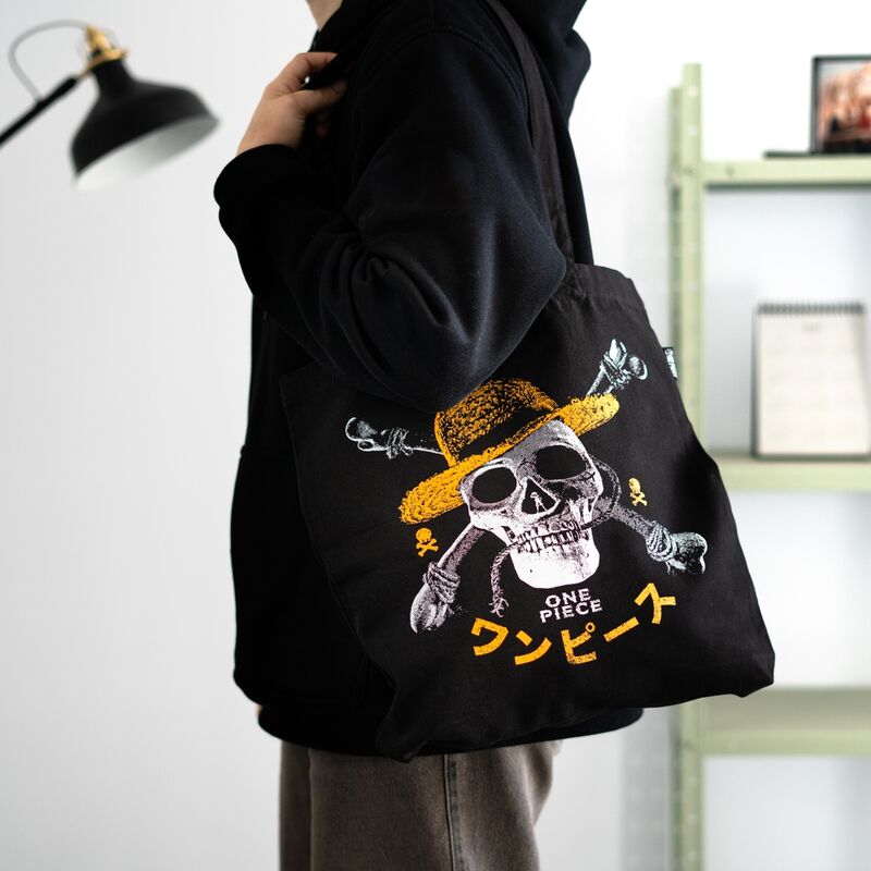 One Piece Jolly Roger Tote Mochila