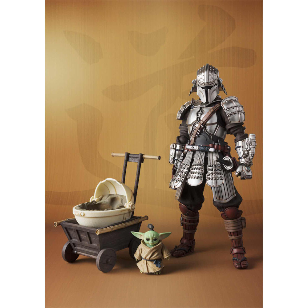 Star Wars Ronin Mandalorian Beskar Armor & Grogu Figura 18cm
