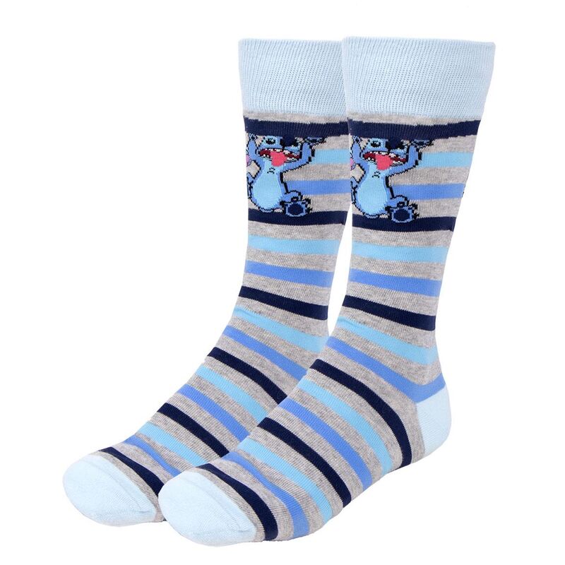 Disney Stitch Conjunto de 3 Pares de Meias