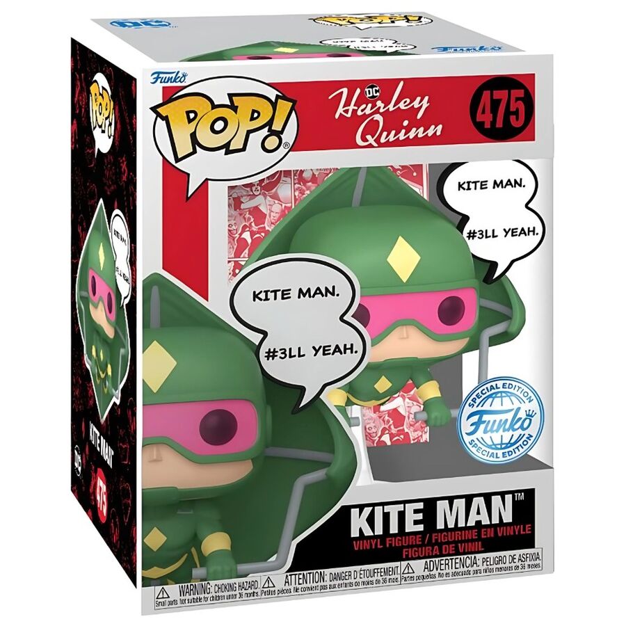 Funko POP!Deluxe DC Comics Harley Quinn Kite Man Exclusive