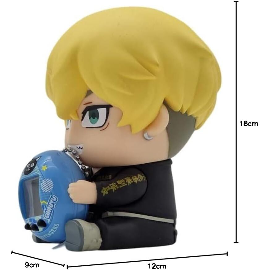 Tokyo Revengers Hugmy Tamagotchi + Chifuyu Support Figura