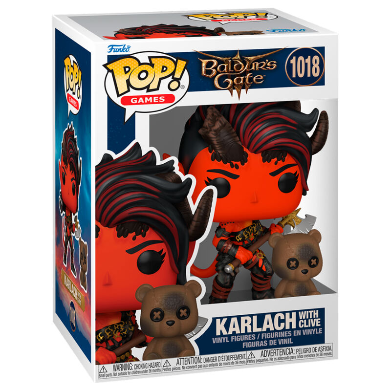 Funko POP! Baldurs Gate Karlach with Clive