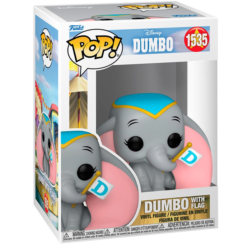 Funko POP!Disney Dumbo - Dumbo with Flag