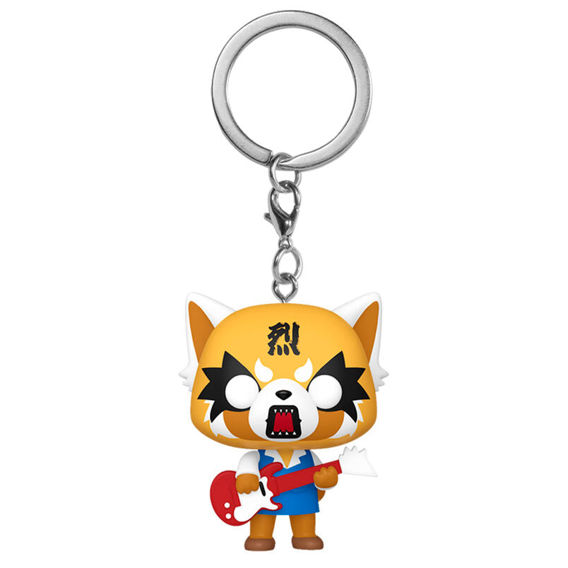 Porta-Chaves Funko POP!Aggretsuko - Aggretsuko with Guitar